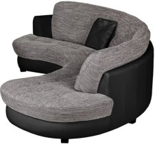 Ropez - Kutna garnitura Roma - tkanine Soft/Lawa