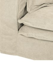 Ropez - Kutna garnitura Stella v obliki r  A+E+Z - tkanine Denim