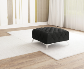 Tabure Chelsea 80x80 cm - tkanine Enjoy, Riviera