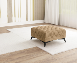 Tabure Chelsea 80x80 cm - tkanine Nobilia, Monolith, Preston, Vogue