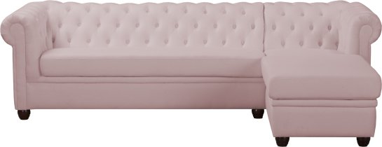 Ropez - Kutna garnitura Chester - 3+OT - tkanine Solid