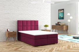Boxspring krevet Flip - 140x200 cm - tkanine Monolith
