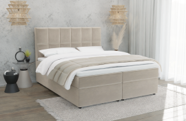 Boxspring krevet Flip - 200x200 cm - tkanine Riviera