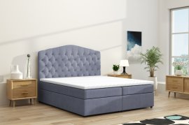 Boxspring krevet Mallorca - 180x200 cm - tkanine Jasmine