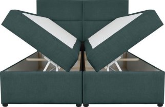 Ropez - Boxspring krevet Rico - 180x200 cm - tkanine Monolith, Vogue