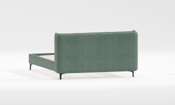Ropez - Krevet Basti - 160x200 cm - tkanine Solid