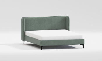 Ropez - Krevet Basti - 160x200 cm - tkanine Solid