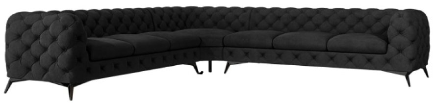 Riviera 100 črne mat noge