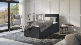 Boxspring krevet Jake - 90x200 cm - tkanine Enjoy