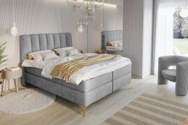 Boxspring krevet Lexi - 160x200 cm - tkanine Loris 