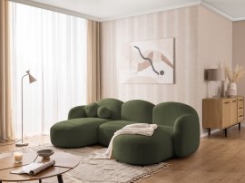 Kutna garnitura u obliku slova U Orbit - tkanine Quelle