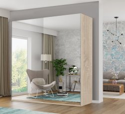 Ormar s kliznim vratima Etna - hrast sonoma