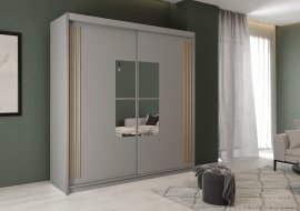 Ormar s kliznim vratima Jamajka 203 - siva