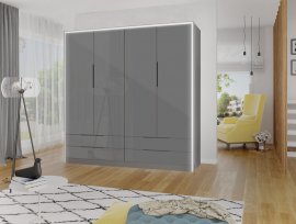 Ormar Modo LED - siva