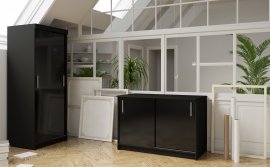 Set za spavaću sobu Slim - crna