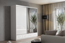Ormar Lopez 200 cm - bijeli