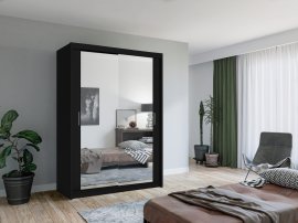 Ormar Lux 150 cm - crni