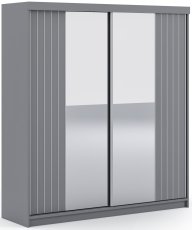 Ormar Molli 200 cm - sivi
