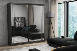 Ormar Smart 200 cm - crni