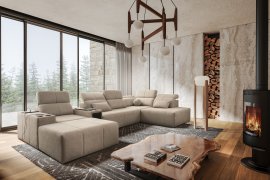 Kutna garnitura u obliku slova U Mindy V