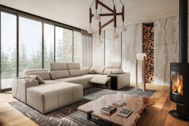 Kutna garnitura u obliku slova U Mindy IV Mix