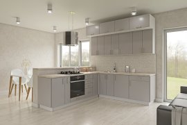 Kuhinja Modest – korpus milky hrast