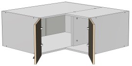 Gornji kutni element Sunrise Premier - MC-90/90/36 - korpus venge