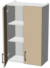 Gornji modul Sunrise Premier - W-60/92 - korpus graphite grey