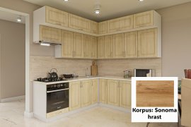 Kuhinja Kvadris - korpus sonoma hrast 