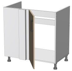 Donji element Kvadris - BCS-80/82/2- korpus sonoma hrast