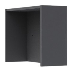 Gornja polica za regal Solo - grafitno siva