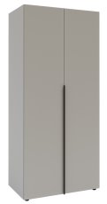 Garderobni dvokrilni ormar Solo 2D Sh - siva