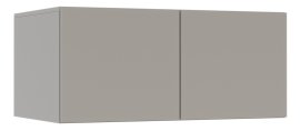 Gornji dvoslojni ormar Solo M2 - siva