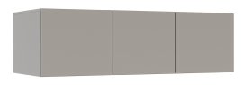 Gornji trokrilni ormar Solo M3 - siva
