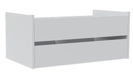 Set ladica Dr 2 za garderobne ormare Solo 2D Sh - nimfea alba