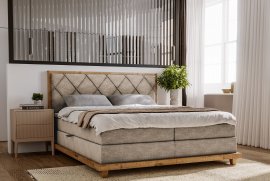 Boxspring krevet Boston - 140x200 cm