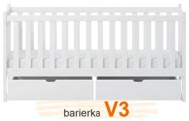 Dodatna pregrada V3 za dječji krevet Lano