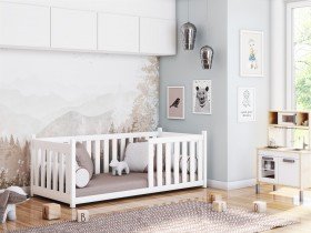 Lano - Dječji krevet Concept - 80x160 cm - Bijela