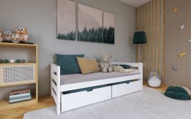 Dječji krevet Ergo - 80x180 cm - Bijela