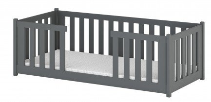Lano - Dječji krevet Fero - 80x180 cm - Graphite
