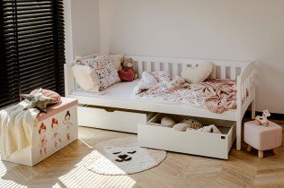 Lano - Dječji krevet Gucio - 80x180 cm - Bijela
