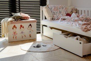 Lano - Dječji krevet Gucio - 90x190 cm - Bijela