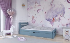 Lano - Dječji krevet Nela - 80x180 cm - Siva