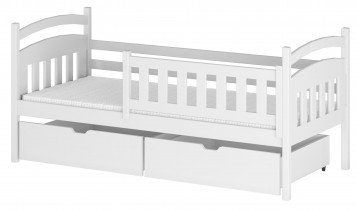 Lano - Dječji krevet Terry - 80x160 cm - Bijela