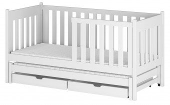 Lano - Dječji krevet s dodatnim ležajem Kaja - 80x200 cm - Bijela