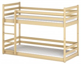 Krevet na kat Mini - 90x190 cm - Bor