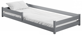 Dječji krevet Alis - 90x200 cm - sivi