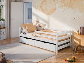 Dječji krevet Leon - 90x200 cm - bijela