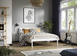 Krevet Teen - 120x200 cm - bijela