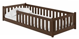 Dječji krevet Bella - 80x180 cm - tamno čokoladna